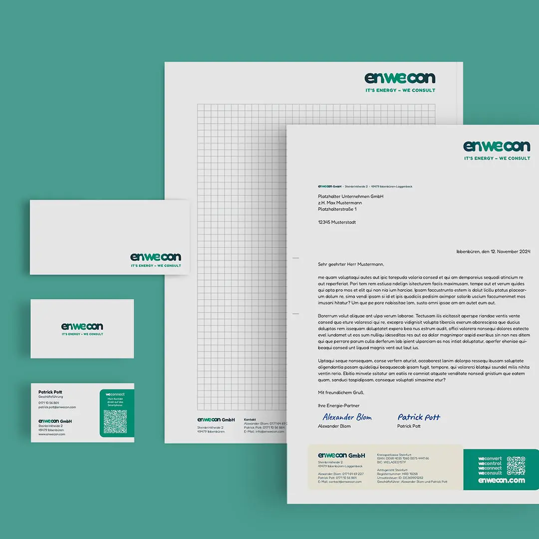 Corporate Design EnWeCon